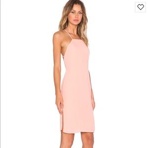 Pretty in Peach Daiquiri Midi Dress
